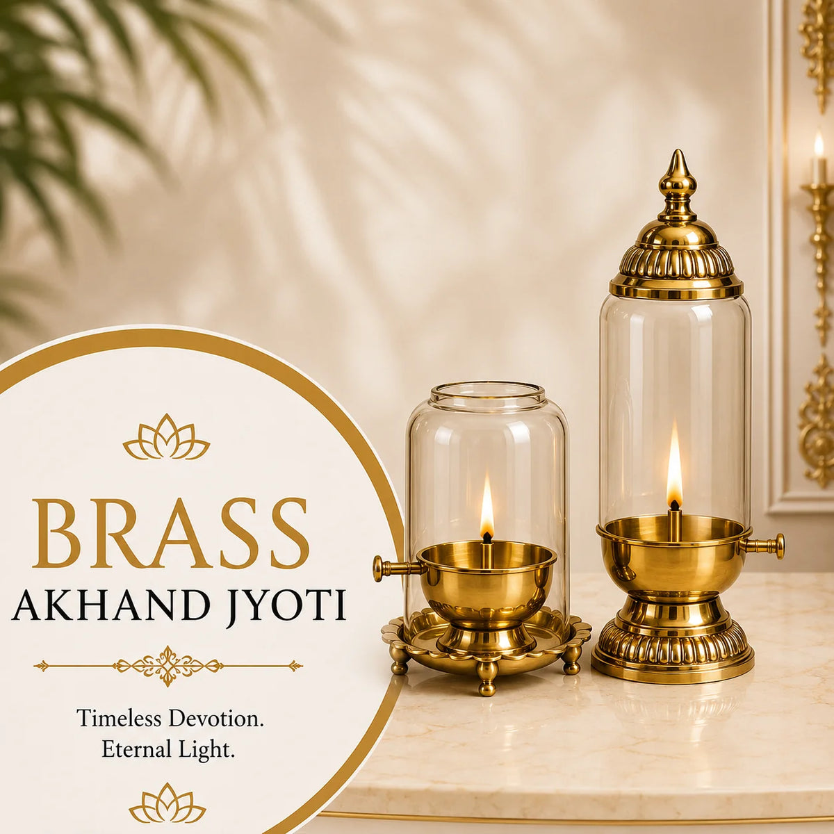 Premium Brass Akhand Jyoti